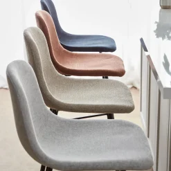 Bouclair Fabric and Metal Bar Stool* Furniture Accessories|Bar & Counter Stools