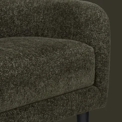 Bouclair Fabric and Metal Bench* Entryway Benches Ottomans And Poufs|Ottomans & Benches