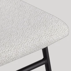 Bouclair Fabric and Metal Counter Stool* Bar & Counter Stools|Modern Bar & Counter Stools