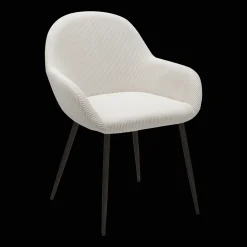 Bouclair Fabric and Metal Dining Chair* Furniture Accessories|Dining Chairs