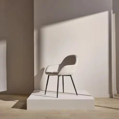 Bouclair Fabric and Metal Dining Chair* Furniture Accessories|Dining Chairs