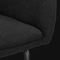 Bouclair Fabric and Metal Dining Chair* Furniture Accessories|Dining Chairs