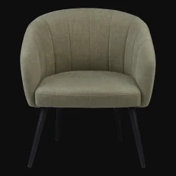 Bouclair Fabric and Metal Wood Effect Accent Chair* Accent Chairs