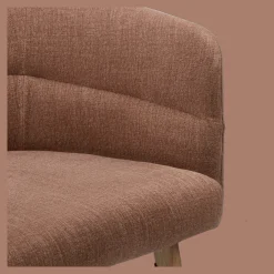 Bouclair Fabric and Wood Accent Chair* Furniture Accessories|Dining Chairs