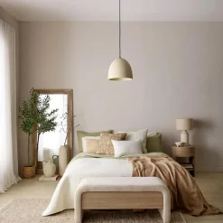 Bouclair Fabric and Wood Bench with Storage* Entryway Benches Ottomans And Poufs|Ottomans & Benches