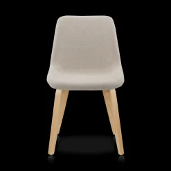 Bouclair Fabric and Wood Dining Chair* Furniture Accessories|Dining Chairs