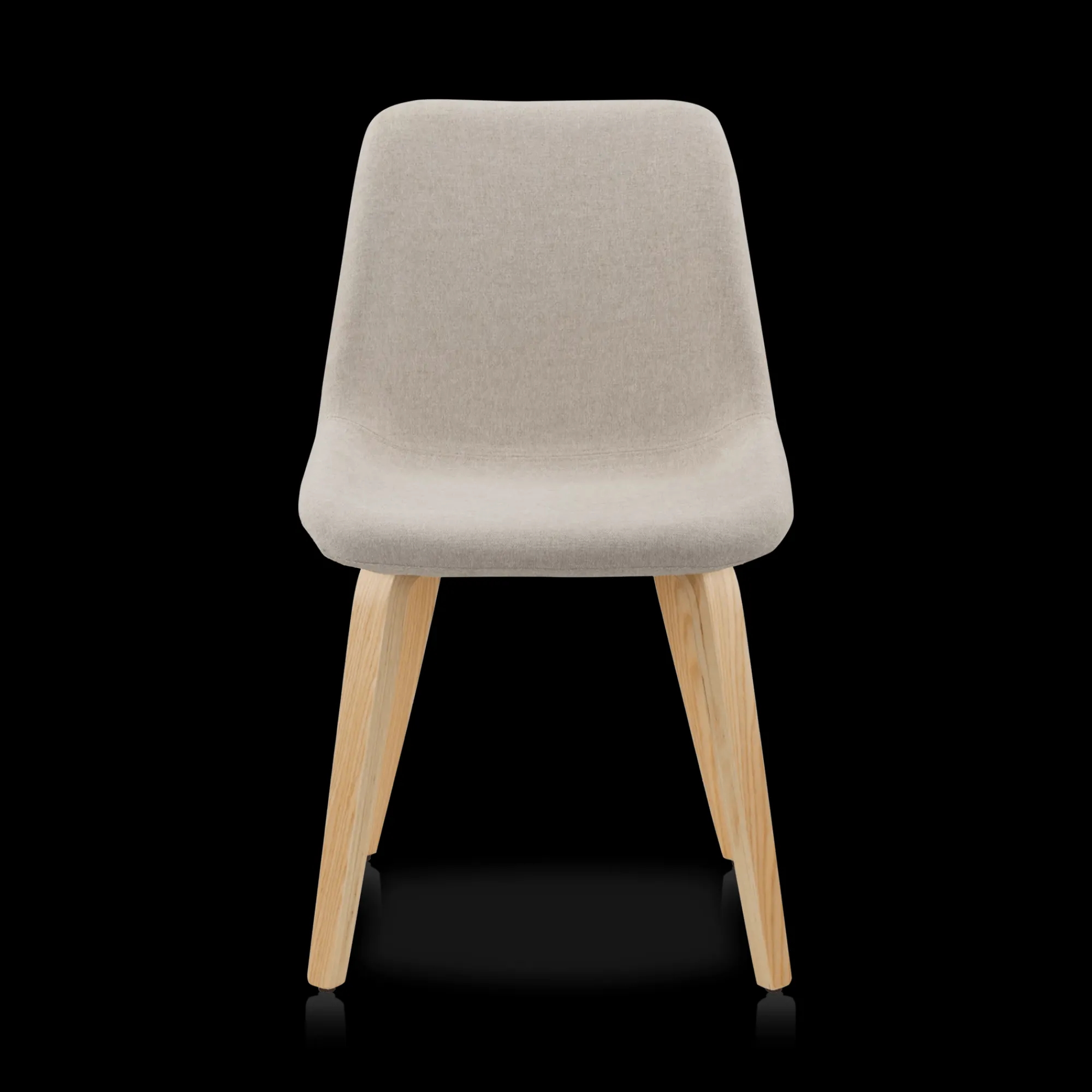 Bouclair Fabric and Wood Dining Chair* Furniture Accessories|Dining Chairs