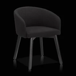 Bouclair Fabric and Wood Dining Chair* Furniture Accessories|Dining Chairs