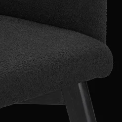 Bouclair Fabric and Wood Dining Chair* Furniture Accessories|Dining Chairs