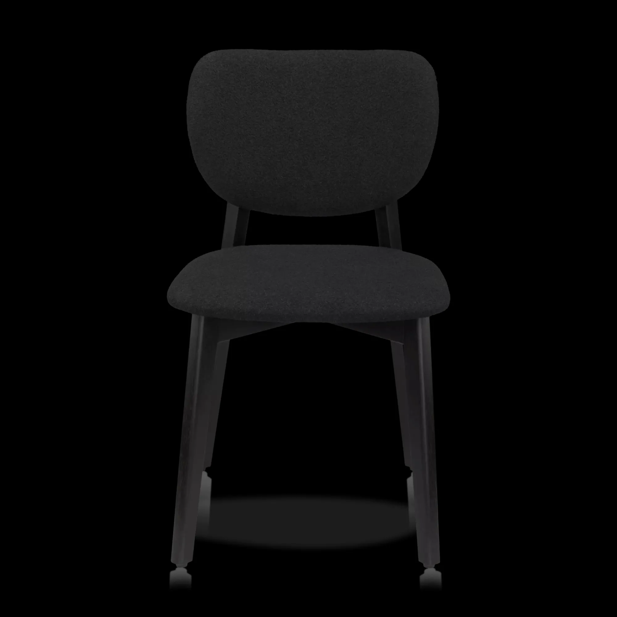 Bouclair Fabric and Wood Dining Chair* Furniture Accessories|Dining Chairs