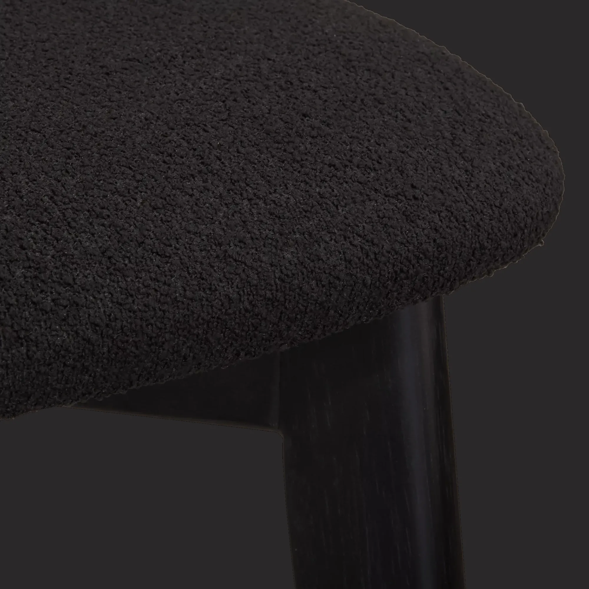 Bouclair Fabric and Wood Dining Chair* Furniture Accessories|Dining Chairs