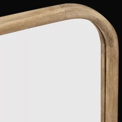 Bouclair Farmhouse Rectangular Wood Mirror* Mirrors