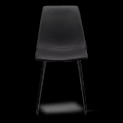 Bouclair Faux Leather and Metal Dining Chair* Furniture Accessories|Dining Chairs