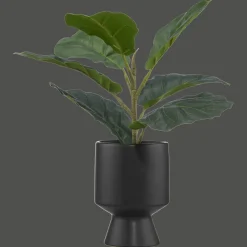 Bouclair Ficus in black ceramic pot* Artificial Plants