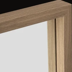 Bouclair Full-Size Mirror with Wood Frame* Mirrors