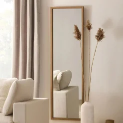 Bouclair Full-Size Mirror with Wood Frame* Mirrors