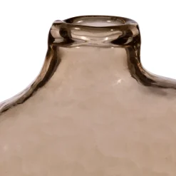 Bouclair Glass Pink Vase* Modern Decorative Vases|Home Decorative Items & Objects