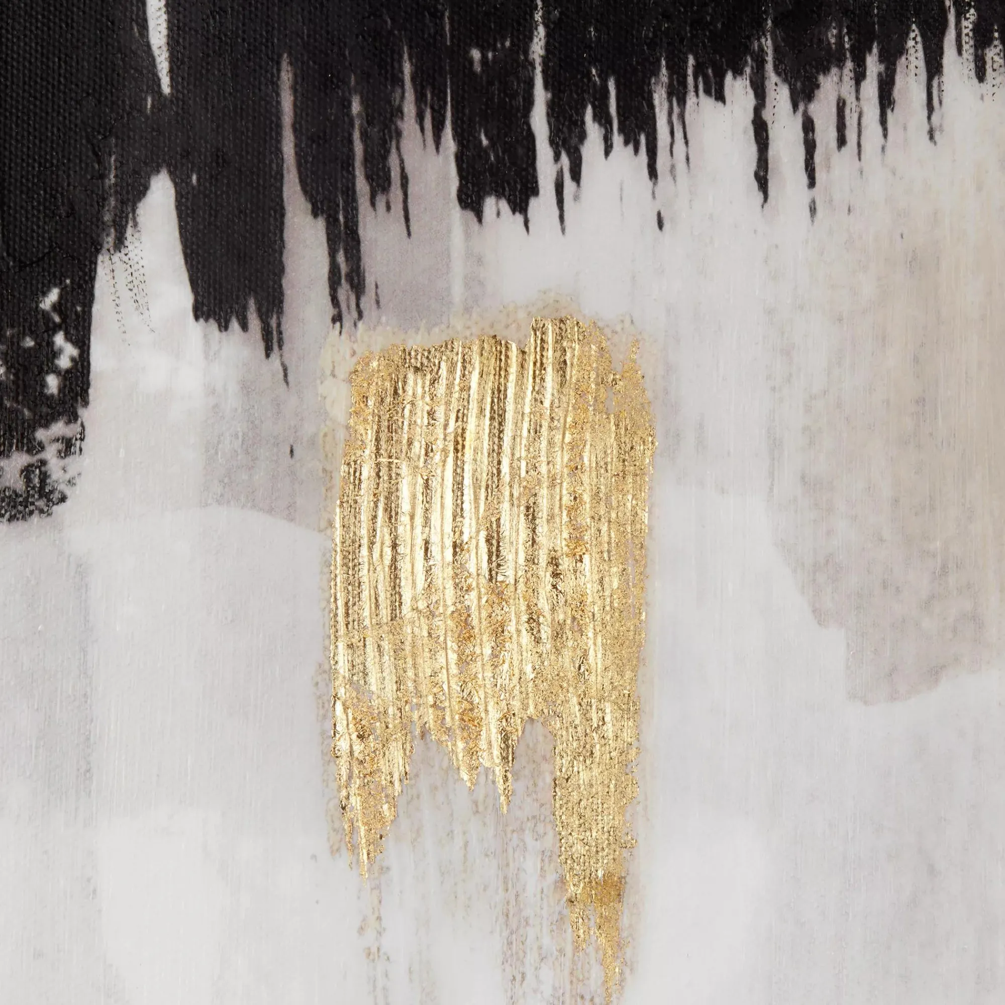 Bouclair Gold Abstract Printed Framed Art* Printed & Photography Wall Art Canvases