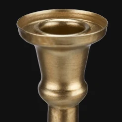 Bouclair Gold Metal Candle Holder* Home Decorative Items & Objects|Candles & Candle Stick Holders