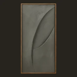 Bouclair Green Abstract Framed Art* Oil Paintings