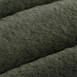 Bouclair Green Cougar Faux Fur Throw Pillow* Decorative Throw Pillows