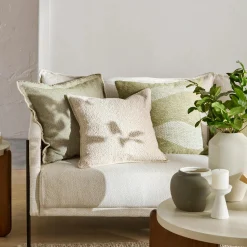 Bouclair Green Dorothy Decorative Pillow* Decorative Throw Pillows