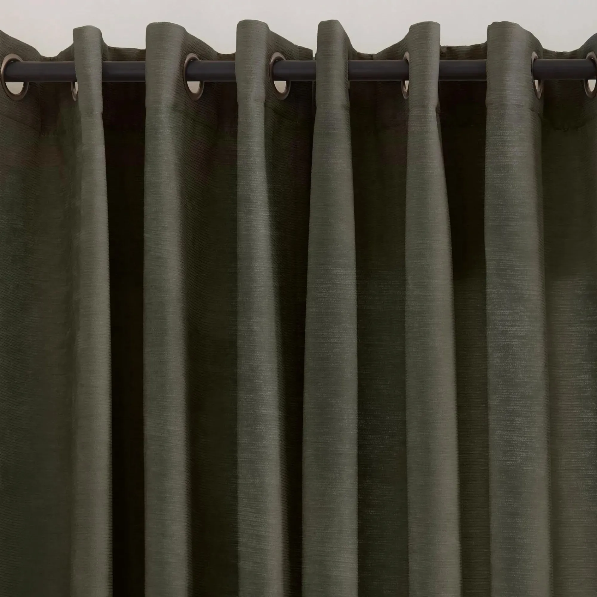 Bouclair Green Emile Panel Curtain* Sheer Curtains & Window Sheer Panels|Room Darkening & Light Filtering Curtains