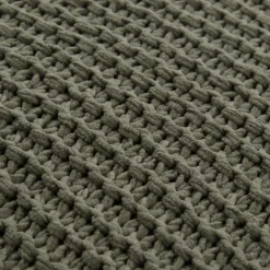 Bouclair Green Lonny Knit Throw Pillow* Decorative Throw Pillows