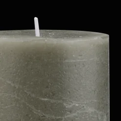 Bouclair Green Marled Tall Candle* Candles & Candle Stick Holders