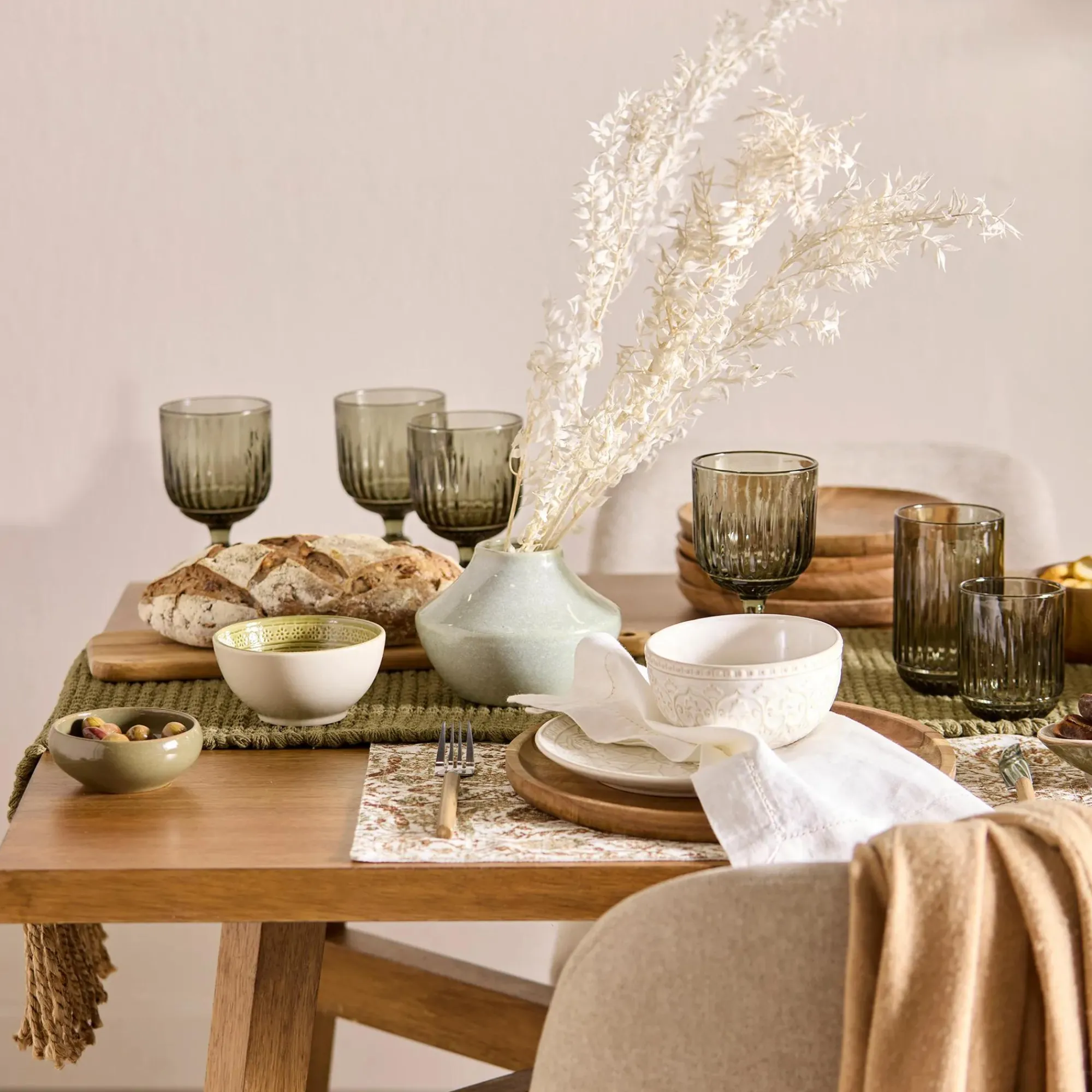 Bouclair Green Oil Bottle* Dinnerware|Kitchen & Dining Accessories