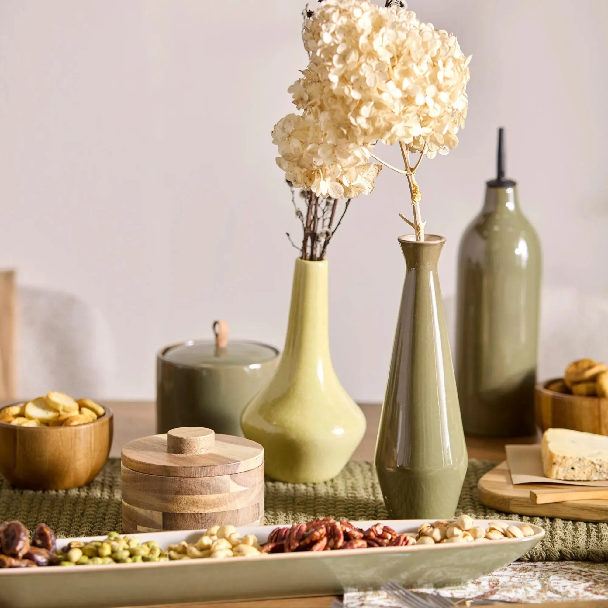 Bouclair Green Oil Bottle* Dinnerware|Kitchen & Dining Accessories