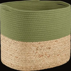 Bouclair Green Rope Basket* Storage Baskets & Hampers|Storage & Baskets
