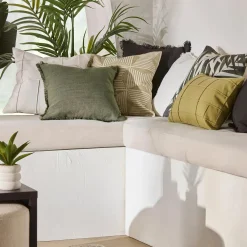 Bouclair Green Taha Decorative Pillow* Decorative Throw Pillows