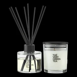 Bouclair Green Tea Diffuser and Candle Set* Candles & Candle Stick Holders