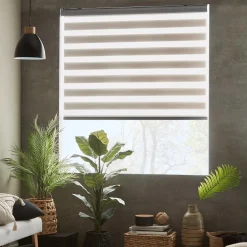 Bouclair Grey Cordless Sheer Shade* Window Blinds & Shades