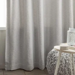 Bouclair Grey Serena Curtain* Sheer Curtains & Window Sheer Panels|Room Darkening & Light Filtering Curtains