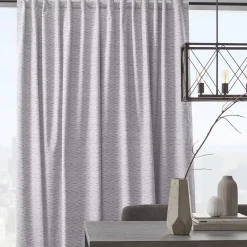 Bouclair Grey Toulouse Blackout Curtain with Hidden Backtab* Sheer Curtains & Window Sheer Panels|Blackout Window Curtains