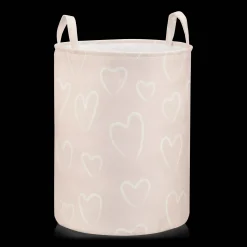 Bouclair Heart Pattern Hamper* Junior Decorative Accessories
