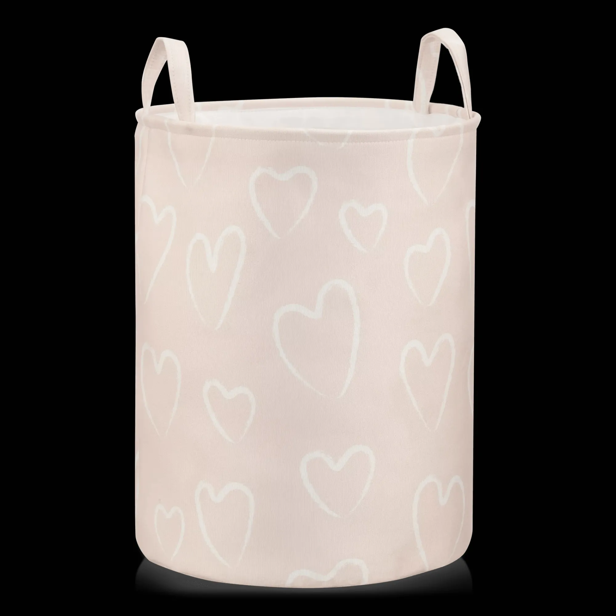 Bouclair Heart Pattern Hamper* Junior Decorative Accessories