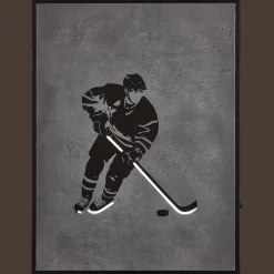 Bouclair Hockey Player LED Wall art* Junior Wall Decor & Mirrors