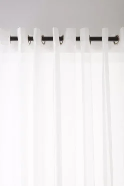 Bouclair Ivory Kacha Sheer Curtain* Sheer Curtains & Window Sheer Panels