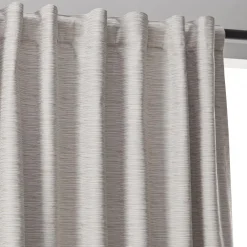 Bouclair Ivory Toulouse Blackout Curtain with Hidden Backtab* Sheer Curtains & Window Sheer Panels|Blackout Window Curtains