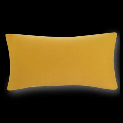 Bouclair Jaron Game On Mustard Lumbar Throw Pillow* Junior Throw Pillows