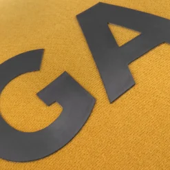 Bouclair Jaron Game On Mustard Lumbar Throw Pillow* Junior Throw Pillows