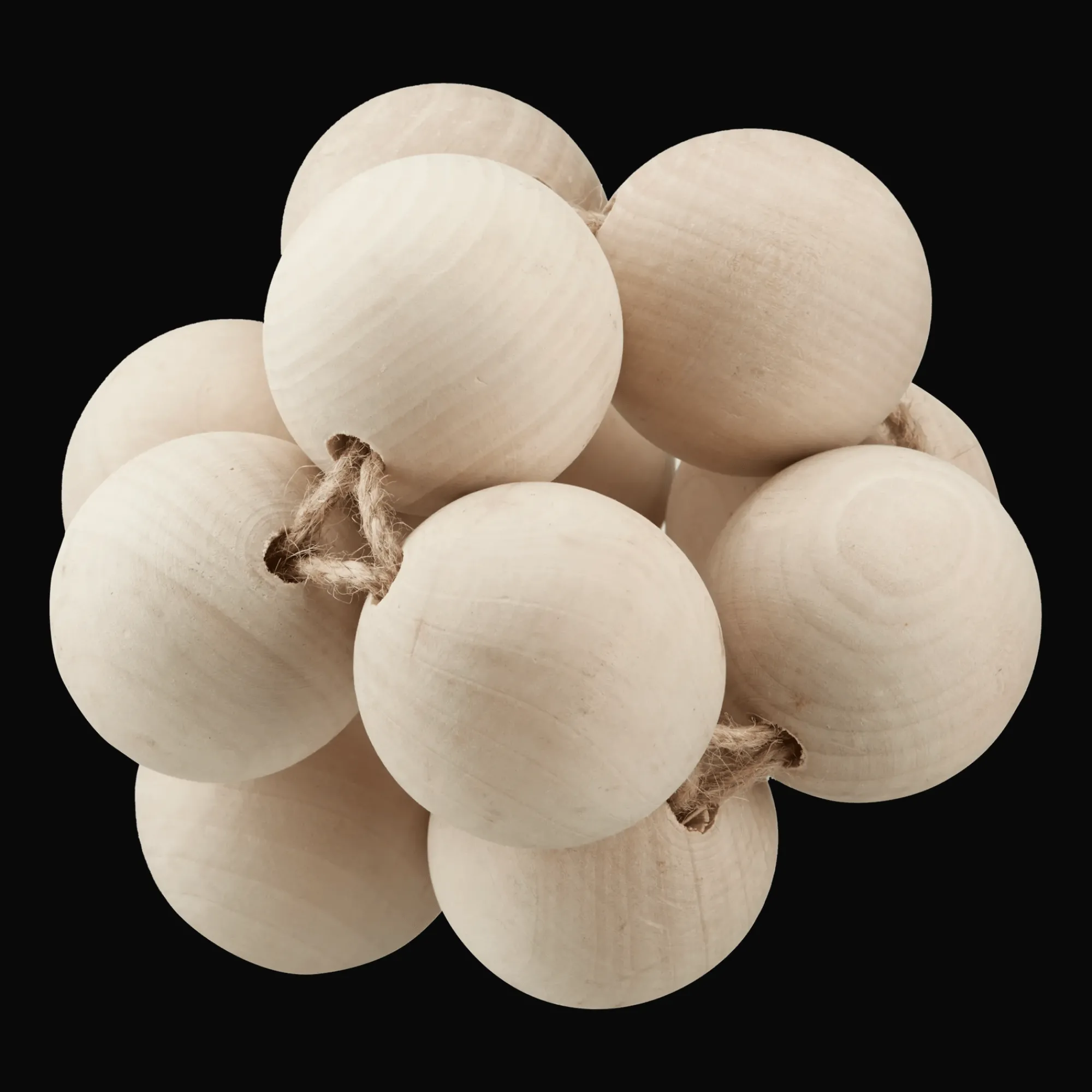Bouclair Knotted Decorative Wood Balls* Home Decorative Items & Objects