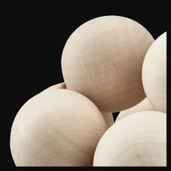 Bouclair Knotted Decorative Wood Balls* Home Decorative Items & Objects