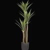 Bouclair Large Artificial Tropical Tree in Black Pot* Branches|Artificial Flowers