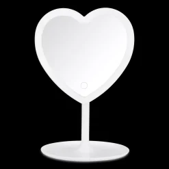 Bouclair LED Heart-Shaped Table Mirror* Junior Decorative Accessories
