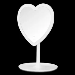 Bouclair LED Heart-Shaped Table Mirror* Junior Decorative Accessories