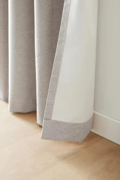 Bouclair Light Beige Dion Blackout Curtain* Sheer Curtains & Window Sheer Panels|Blackout Window Curtains